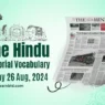 the hindu vocabulary 26 august 2024