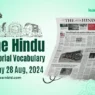 the hindu vocabulary 28 august 2024