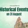 historycal events on 31 august